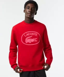 Sweatshirt Homme Relaxed Fit En Coton Biologique | Lacoste New