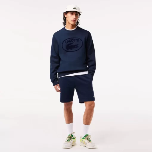 Sweatshirt Homme Relaxed Fit En Coton Biologique | Lacoste Best Sale