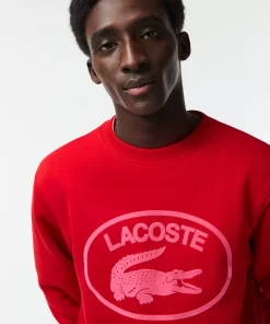 Sweatshirt Homme Relaxed Fit En Coton Biologique | Lacoste New