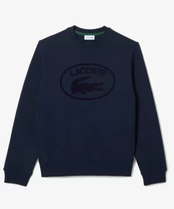 Sweatshirt Homme Relaxed Fit En Coton Biologique | Lacoste Best Sale