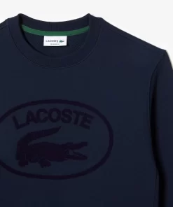 Sweatshirt Homme Relaxed Fit En Coton Biologique | Lacoste Best Sale