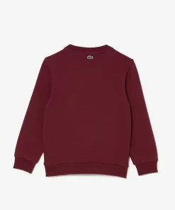 Sweatshirt Imprime Crocodile En Coton | Lacoste Flash Sale