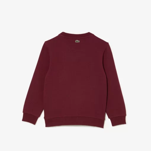 Sweatshirt Imprime Crocodile En Coton | Lacoste Flash Sale