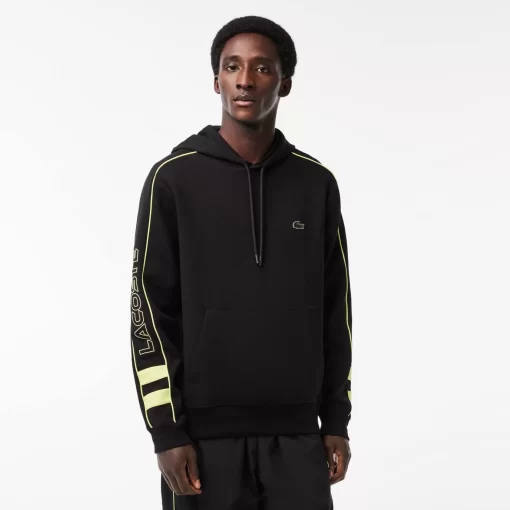 Sweatshirt Jogger A Capuche Et Details Contrastes | Lacoste Discount