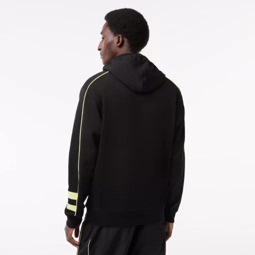 Sweatshirt Jogger A Capuche Et Details Contrastes | Lacoste Discount