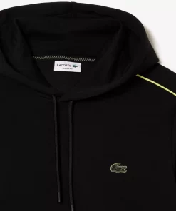 Sweatshirt Jogger A Capuche Et Details Contrastes | Lacoste Discount