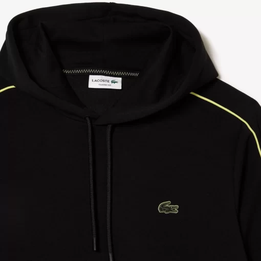 Sweatshirt Jogger A Capuche Et Details Contrastes | Lacoste Discount