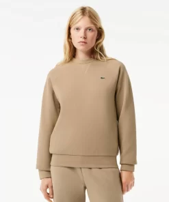 Sweatshirt Jogger A Col Rond Double Face Pique | Lacoste New