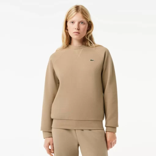 Sweatshirt Jogger A Col Rond Double Face Pique | Lacoste New