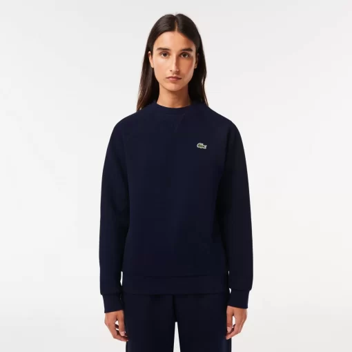 Sweatshirt Jogger A Col Rond Double Face Pique | Lacoste Online