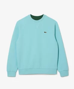 Sweatshirt Jogger A Col Rond Double Face Pique | Lacoste Online