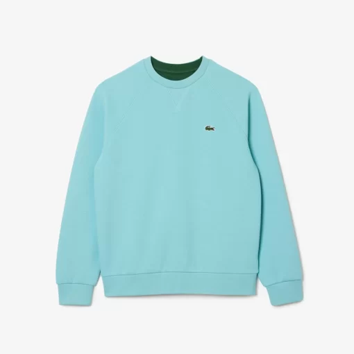 Sweatshirt Jogger A Col Rond Double Face Pique | Lacoste Online