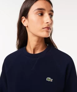 Sweatshirt Jogger A Col Rond Double Face Pique | Lacoste Online