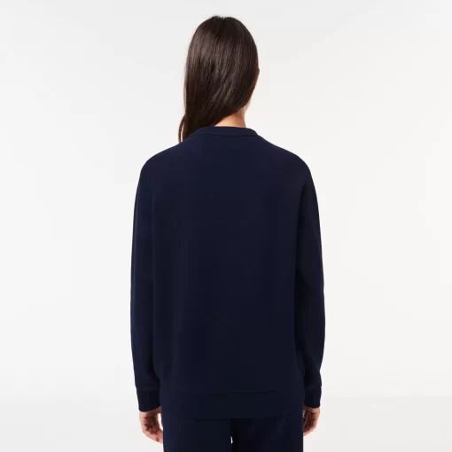 Sweatshirt Jogger A Col Rond Double Face Pique | Lacoste Online