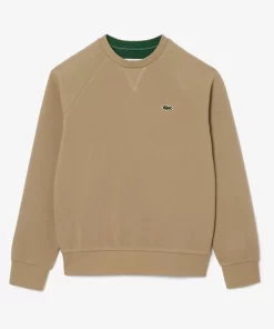 Sweatshirt Jogger A Col Rond Double Face Pique | Lacoste New