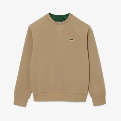 Sweatshirt Jogger A Col Rond Double Face Pique | Lacoste New