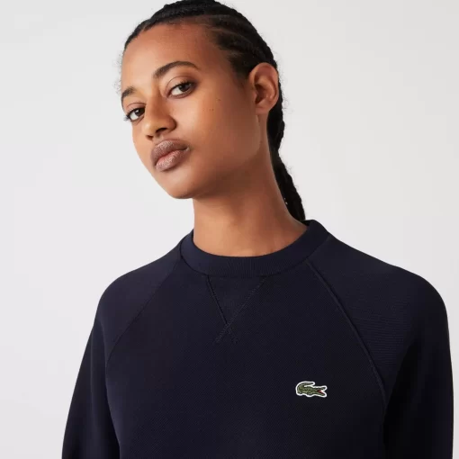 Sweatshirt Jogger A Col Rond Double Face Pique | Lacoste Online