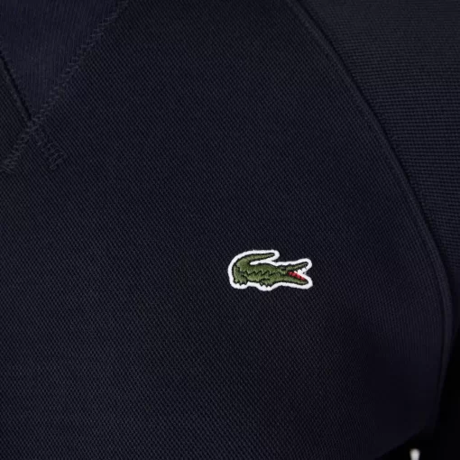 Sweatshirt Jogger A Col Rond Double Face Pique | Lacoste Online