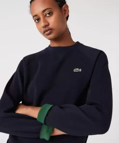 Sweatshirt Jogger A Col Rond Double Face Pique | Lacoste Online