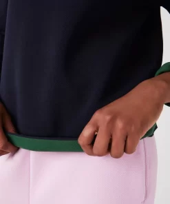 Sweatshirt Jogger A Col Rond Double Face Pique | Lacoste Online