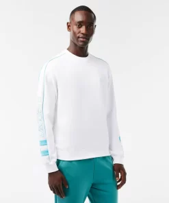 Sweatshirt Jogger Avec Broderie En Double-Face De Coton | Lacoste Cheap