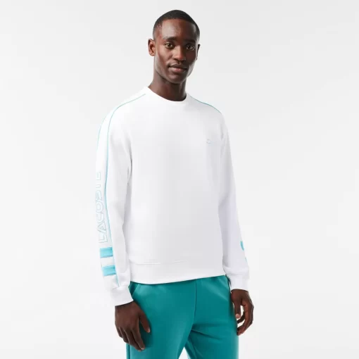 Sweatshirt Jogger Avec Broderie En Double-Face De Coton | Lacoste Cheap