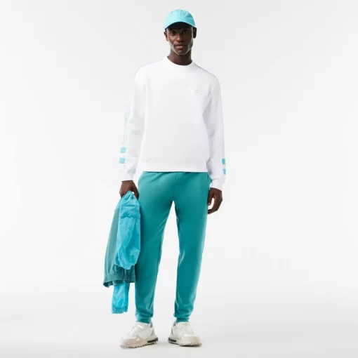 Sweatshirt Jogger Avec Broderie En Double-Face De Coton | Lacoste Cheap