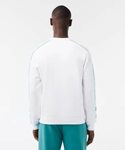 Sweatshirt Jogger Avec Broderie En Double-Face De Coton | Lacoste Cheap