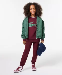 Sweatshirt Jogger Avec Imprime Signature | Lacoste Discount