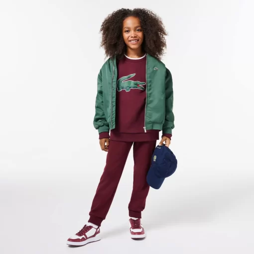 Sweatshirt Jogger Avec Imprime Signature | Lacoste Discount