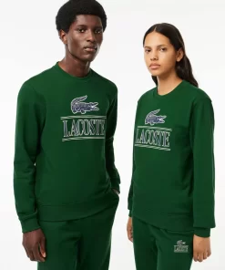 Sweatshirt Jogger Avec Marquage En Molleton De Coton | Lacoste Sale