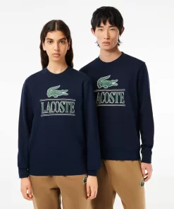 Sweatshirt Jogger Avec Marquage En Molleton De Coton | Lacoste Outlet