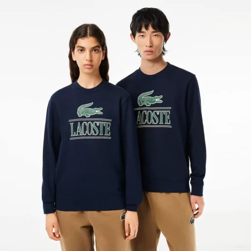 Sweatshirt Jogger Avec Marquage En Molleton De Coton | Lacoste Outlet