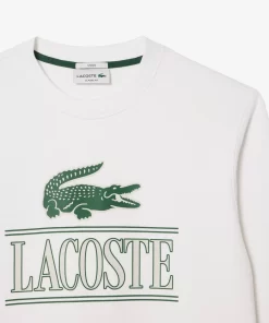 Sweatshirt Jogger Avec Marquage En Molleton De Coton | Lacoste Sale