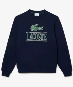 Sweatshirt Jogger Avec Marquage En Molleton De Coton | Lacoste Outlet