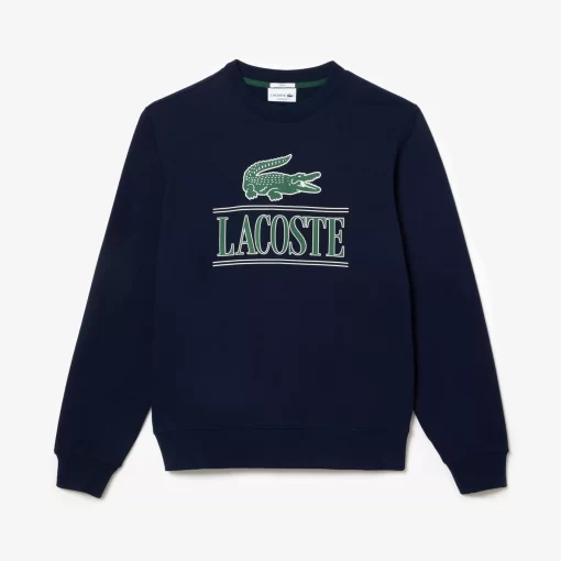 Sweatshirt Jogger Avec Marquage En Molleton De Coton | Lacoste Outlet