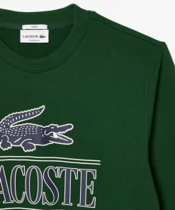 Sweatshirt Jogger Avec Marquage En Molleton De Coton | Lacoste Sale