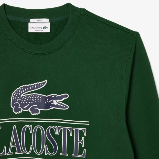 Sweatshirt Jogger Avec Marquage En Molleton De Coton | Lacoste Sale