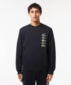 Sweatshirt Jogger Classic Fit Avec Imprime Crocodiles | Lacoste Shop