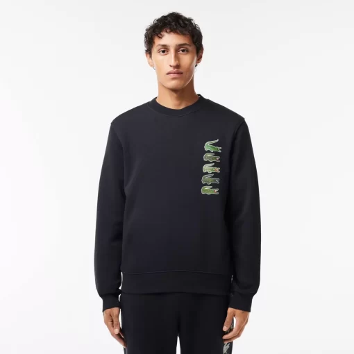 Sweatshirt Jogger Classic Fit Avec Imprime Crocodiles | Lacoste Shop