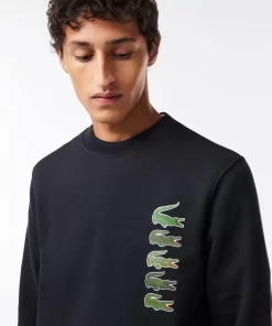 Sweatshirt Jogger Classic Fit Avec Imprime Crocodiles | Lacoste Shop