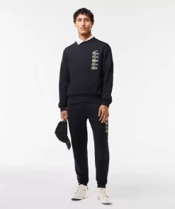 Sweatshirt Jogger Classic Fit Avec Imprime Crocodiles | Lacoste Shop