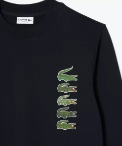 Sweatshirt Jogger Classic Fit Avec Imprime Crocodiles | Lacoste Shop