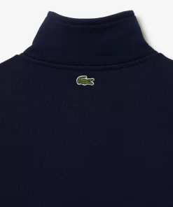 Sweatshirt Jogger Col Montant Zippe En Molleton | Lacoste Fashion