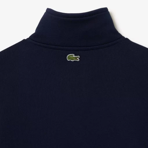 Sweatshirt Jogger Col Montant Zippe En Molleton | Lacoste Fashion