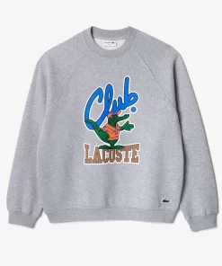 Sweatshirt Jogger Loose Fit A Manches Raglan | Lacoste Outlet