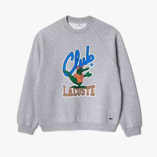 Sweatshirt Jogger Loose Fit A Manches Raglan | Lacoste Outlet