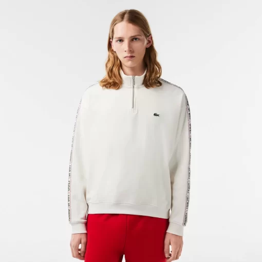 Sweatshirt Jogger Loose Fit Avec Bandes Siglees | Lacoste Clearance