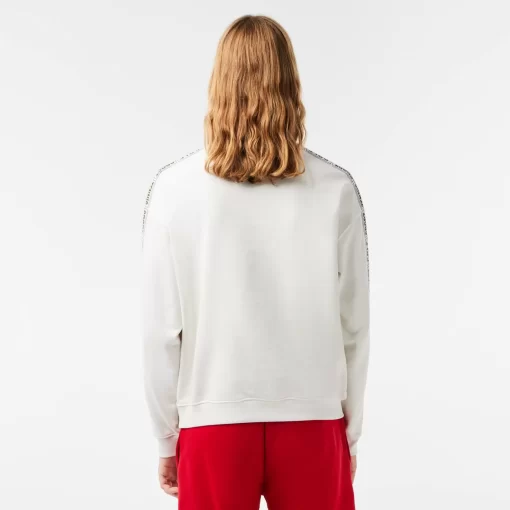 Sweatshirt Jogger Loose Fit Avec Bandes Siglees | Lacoste Clearance