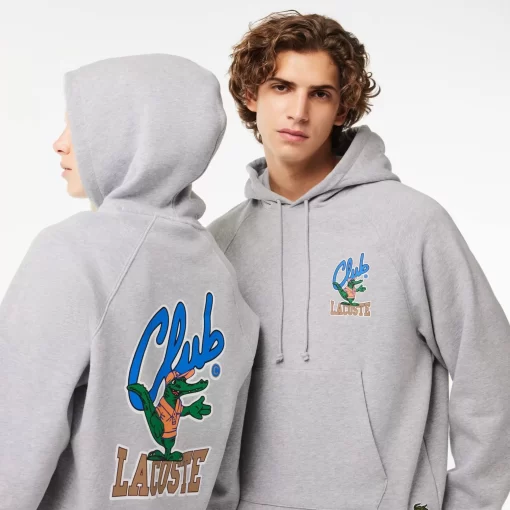 Sweatshirt Jogger Loose Fit Avec Imprimes Iconiques | Lacoste Hot